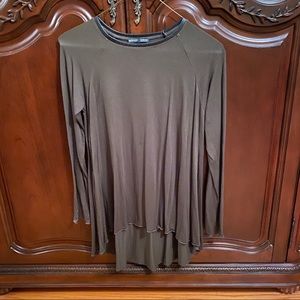 Zara olive green top